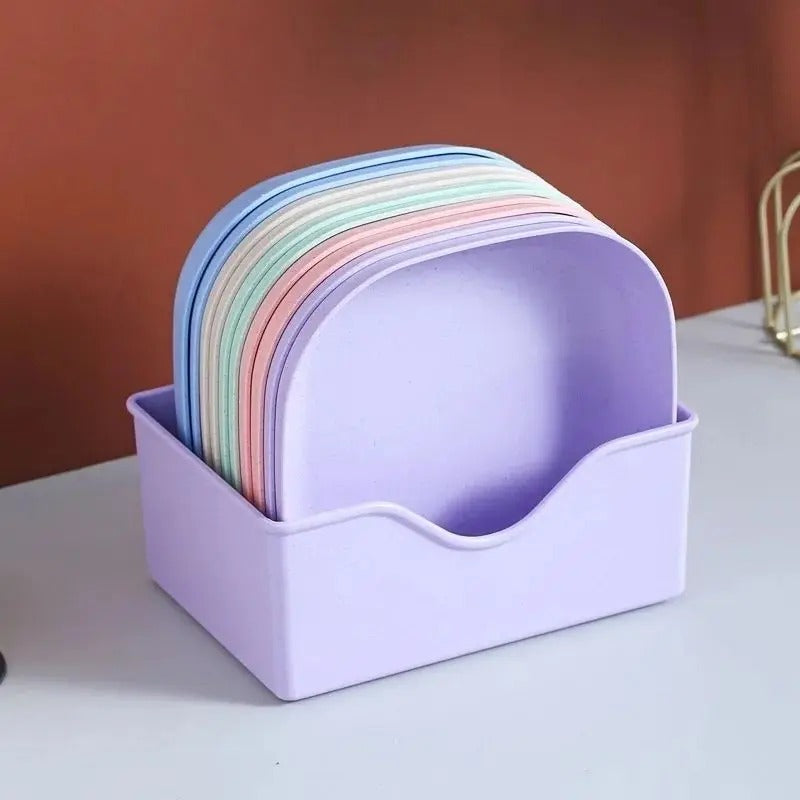 10 Pcs Plates Set - High Quality