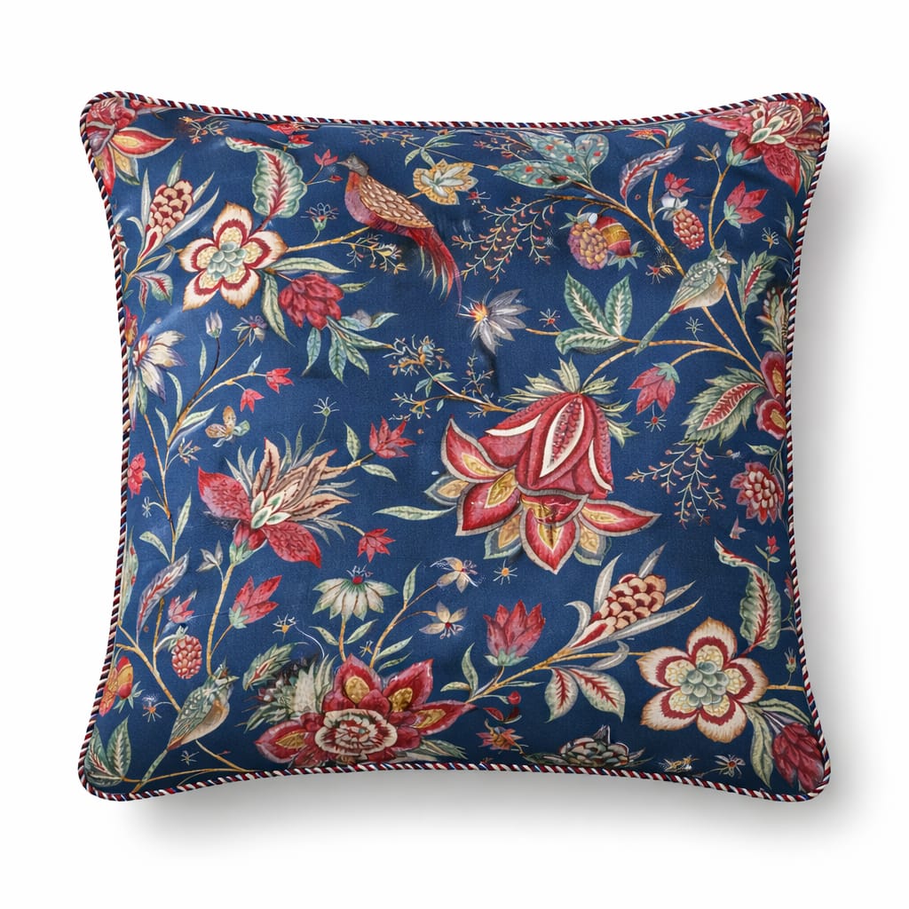 Designer Printed Cushion Covers – Pack of 5 – Elegant Floral & Artistic Designs CC 13