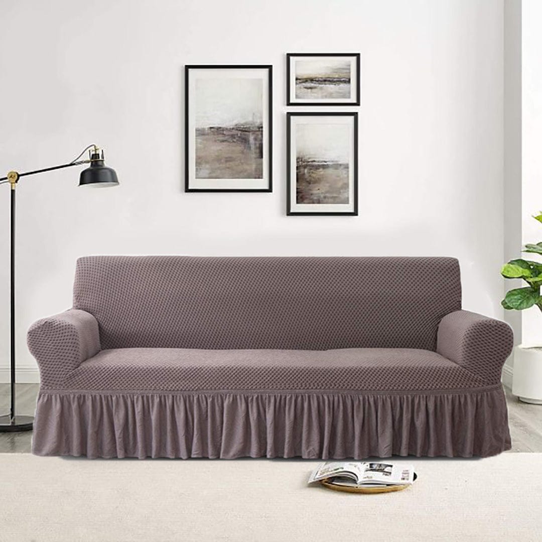 Turkish Stretchable Sofa Cover / Sofa Protector - Moose