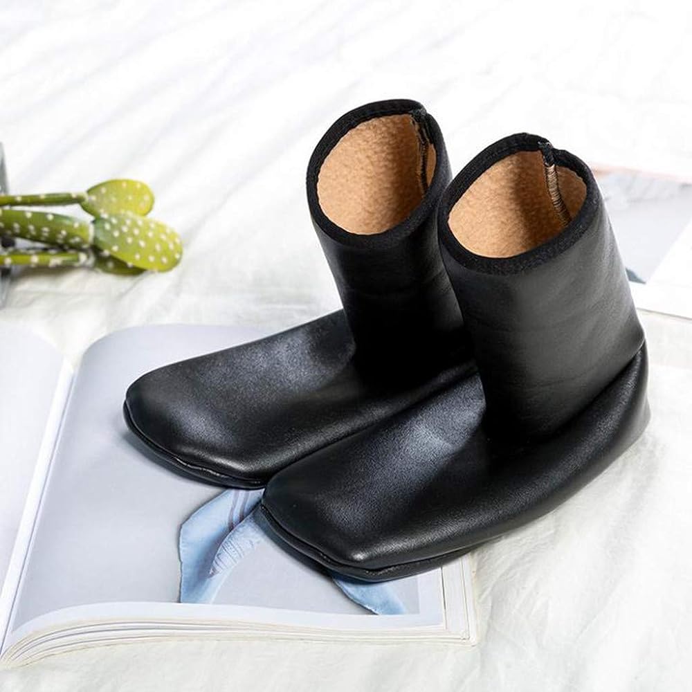 Winter Thickened Non-Slip Floor Socks With Wool Lining - Unisex Thermal Boot Slipper - Stretchable Mozay