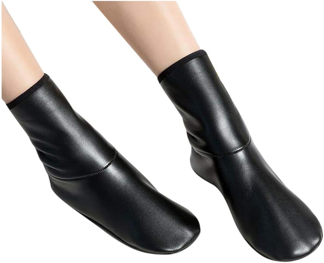 Winter Thickened Non-Slip Floor Socks With Wool Lining - Unisex Thermal Boot Slipper - Stretchable Mozay