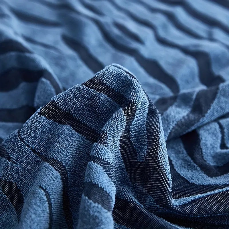 Zebra Velvet Sofa Covers With Frill & Without Frill - All Colors