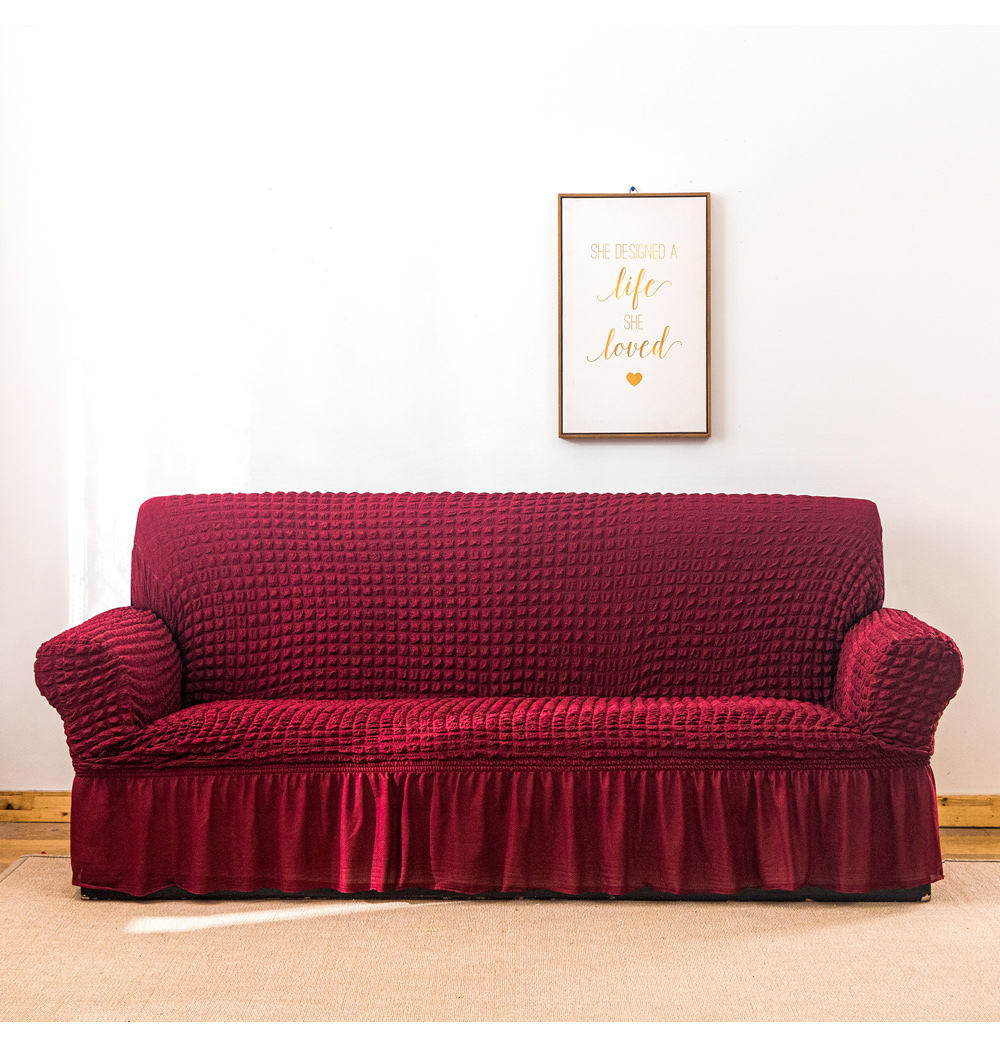 Persian Bubble Fabric Sofa Cover - All Sizes & Colors Available