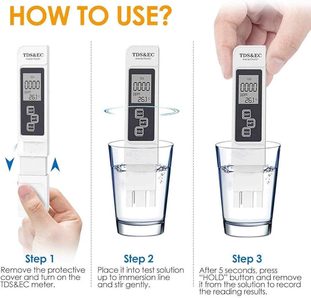 Digital TDS Meter for Water Quality Testing