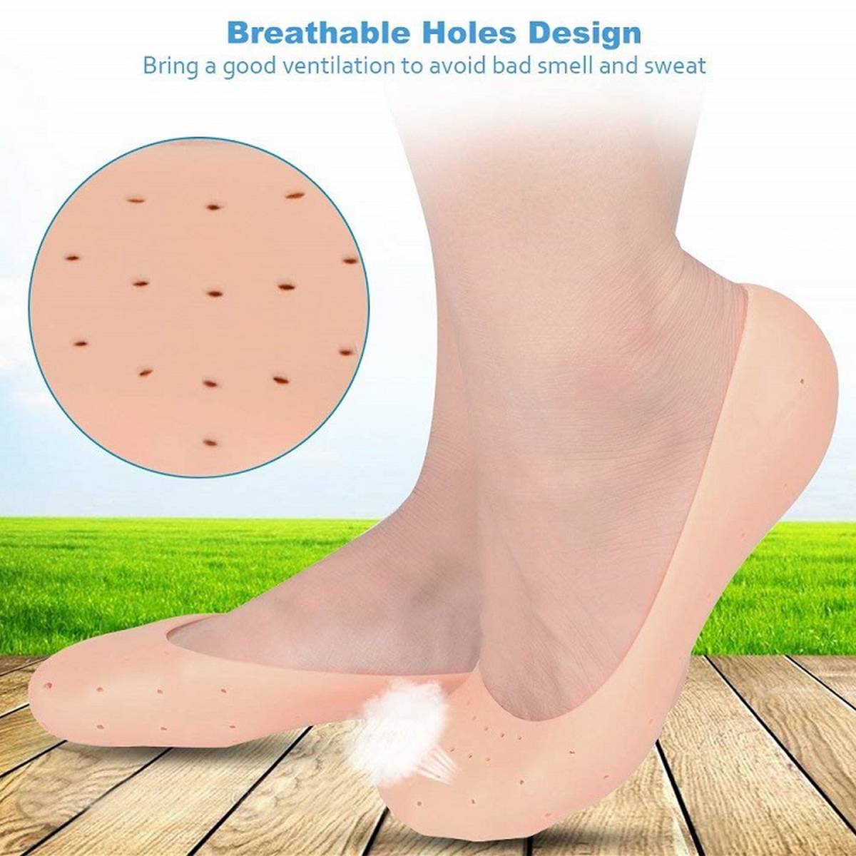 Silicone Gel Full Socks