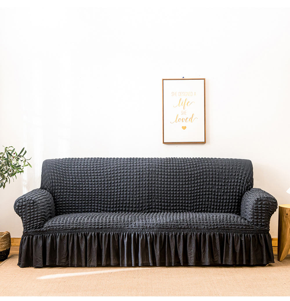 Persian Sofa Cover - Grey