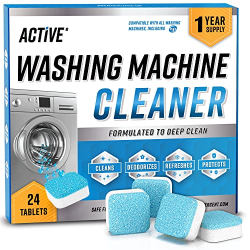 24 Tablets Pack - Washing Machine Cleaning Tablets