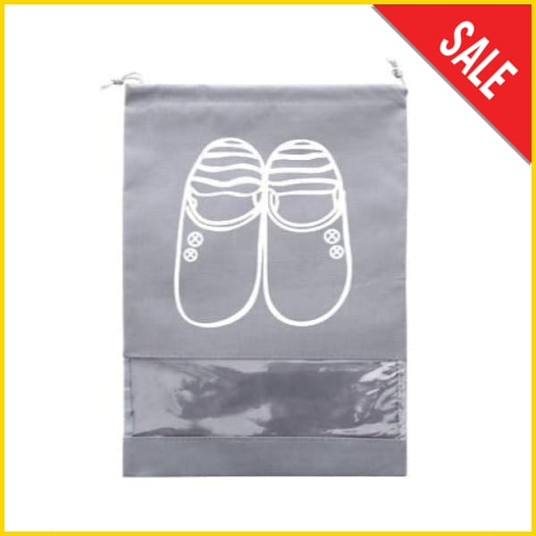Pack of 10 Pcs Travel Shoe Bags, Large Shoes Pouch Packing Organizers with Rope for Men and Women Household Storage Bags 5store.pk
