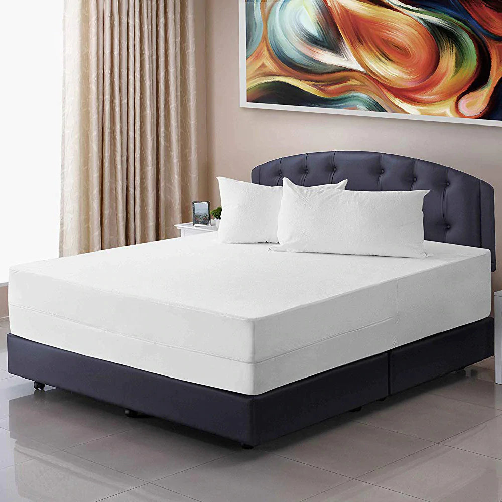 Waterproof Zipper Mattress Protector Cover - All Sizes Available
