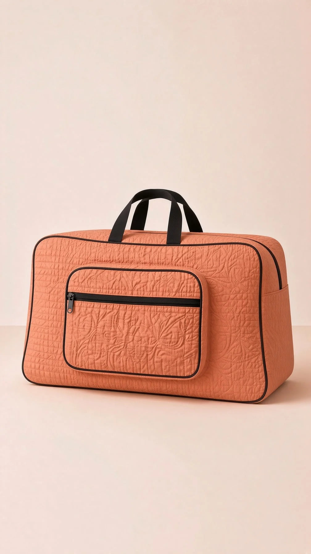 Signature Carry Ease Quilted Bag - Storage & Travelling Bag [Orange]