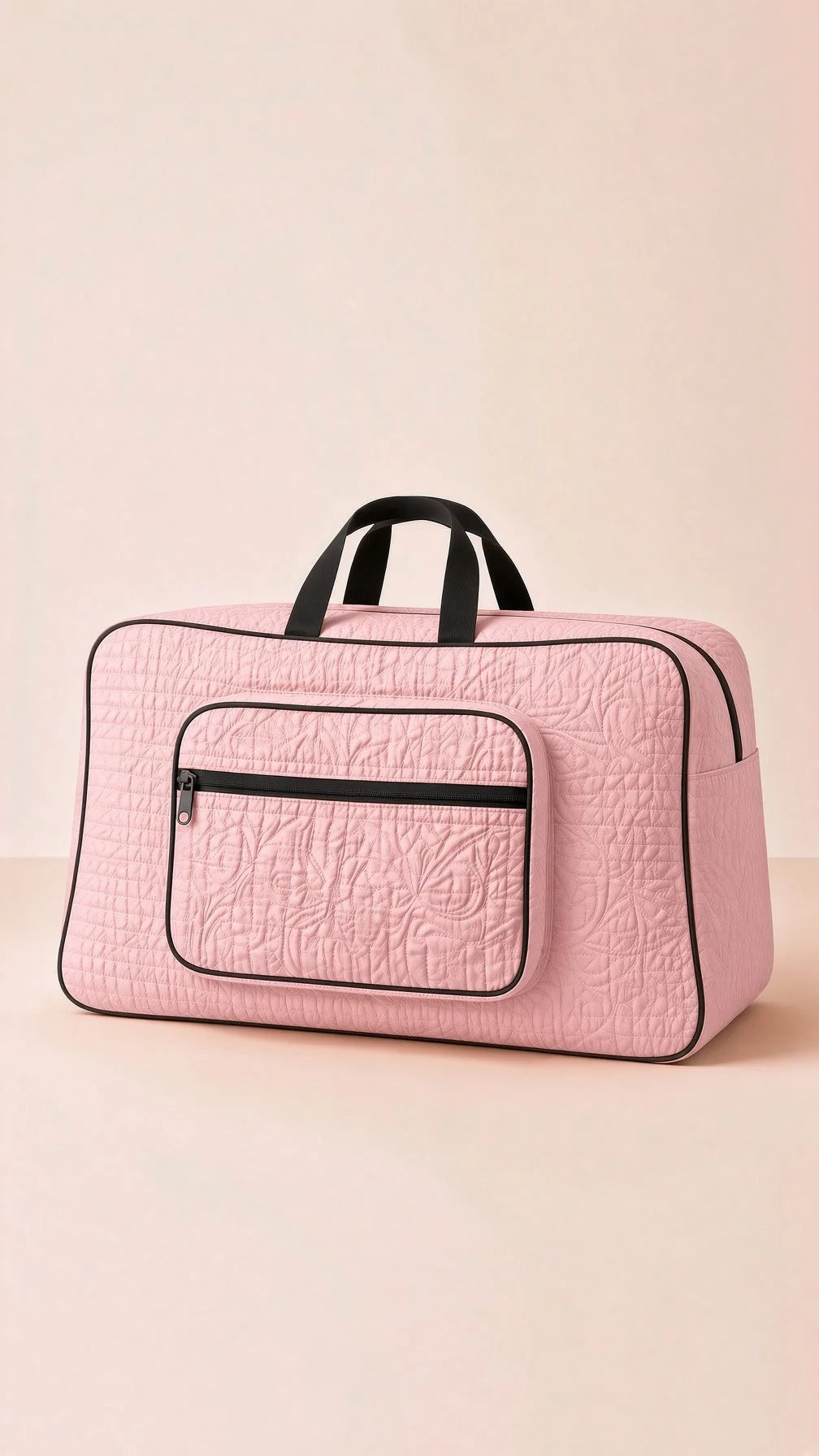Signature Carry Ease Quilted Bag - Storage & Travelling Bag [Light Pink]