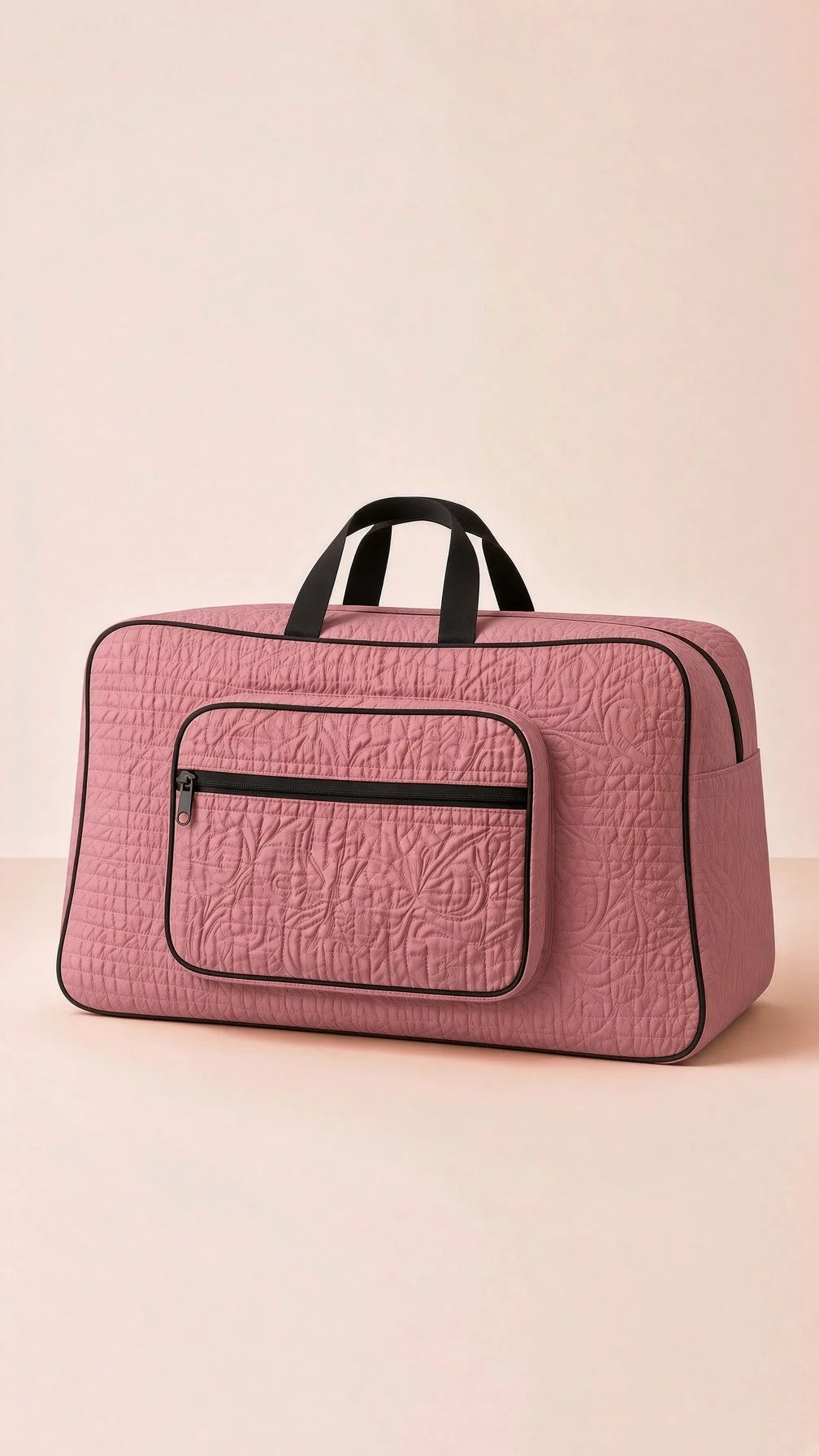 Signature Carry Ease Quilted Bag - Storage & Travelling Bag [Dark Pink]
