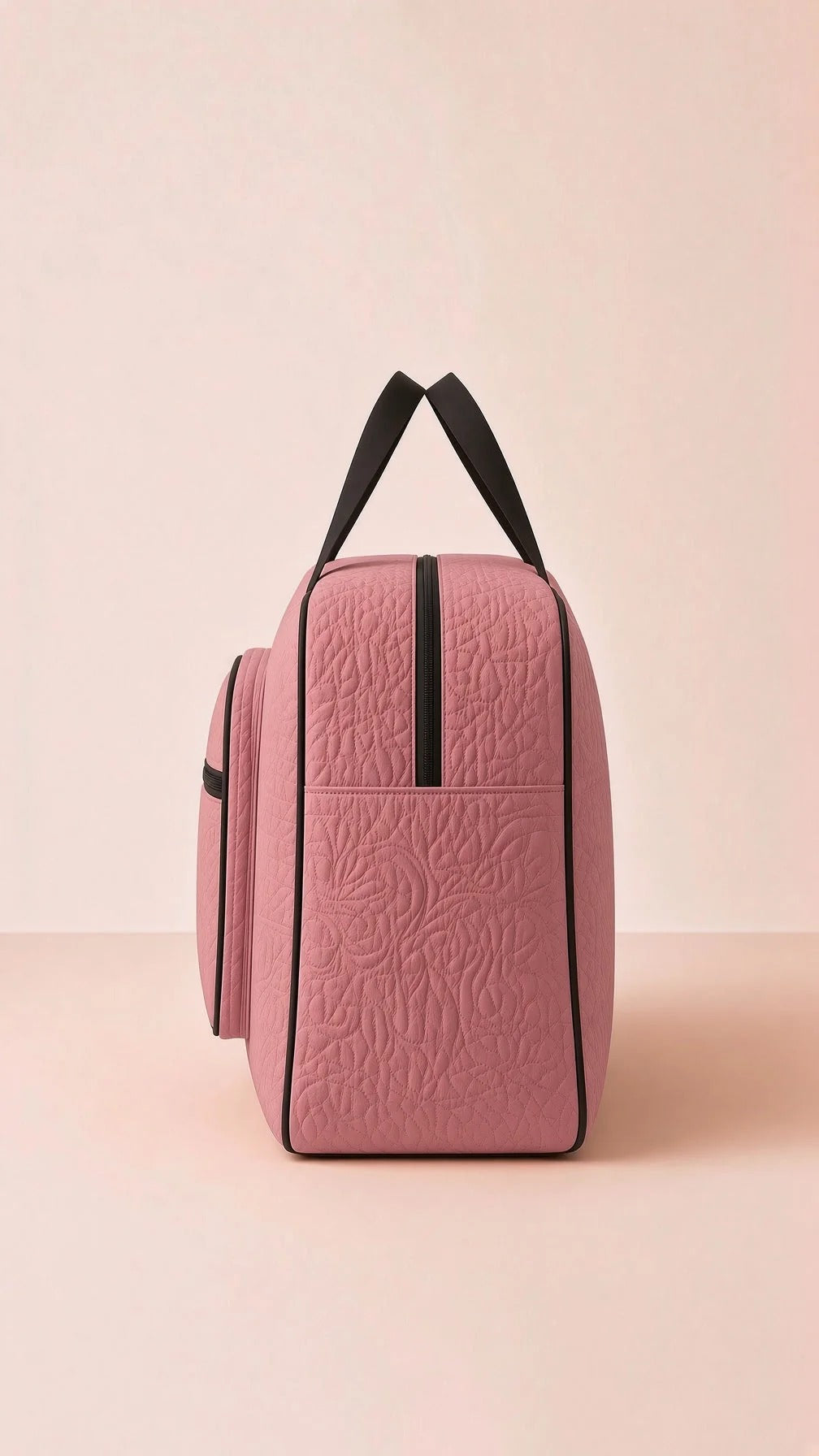 Signature Carry Ease Quilted Bag - Storage & Travelling Bag [Dark Pink]