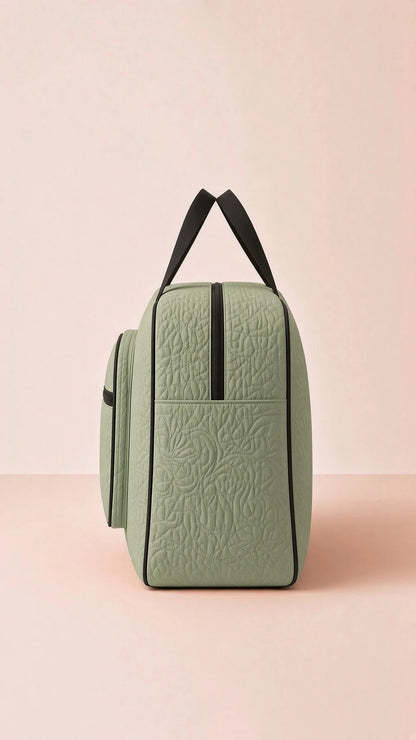Signature Carry Ease Quilted Bag - Storage & Travelling Bag [Olive Green]
