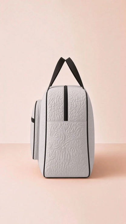 Signature Carry Ease Quilted Bag - Storage & Travelling Bag [Light Gray]