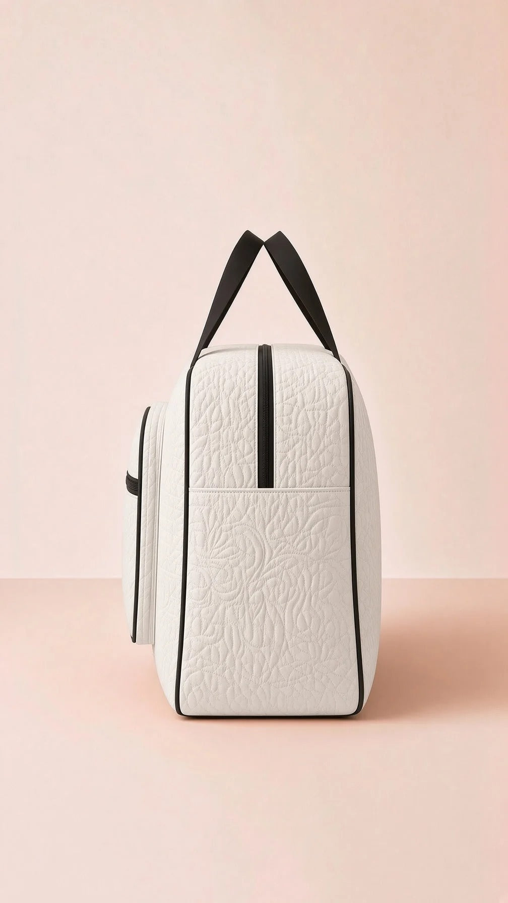 Signature Carry Ease Quilted Bag - Storage & Travelling Bag [White]