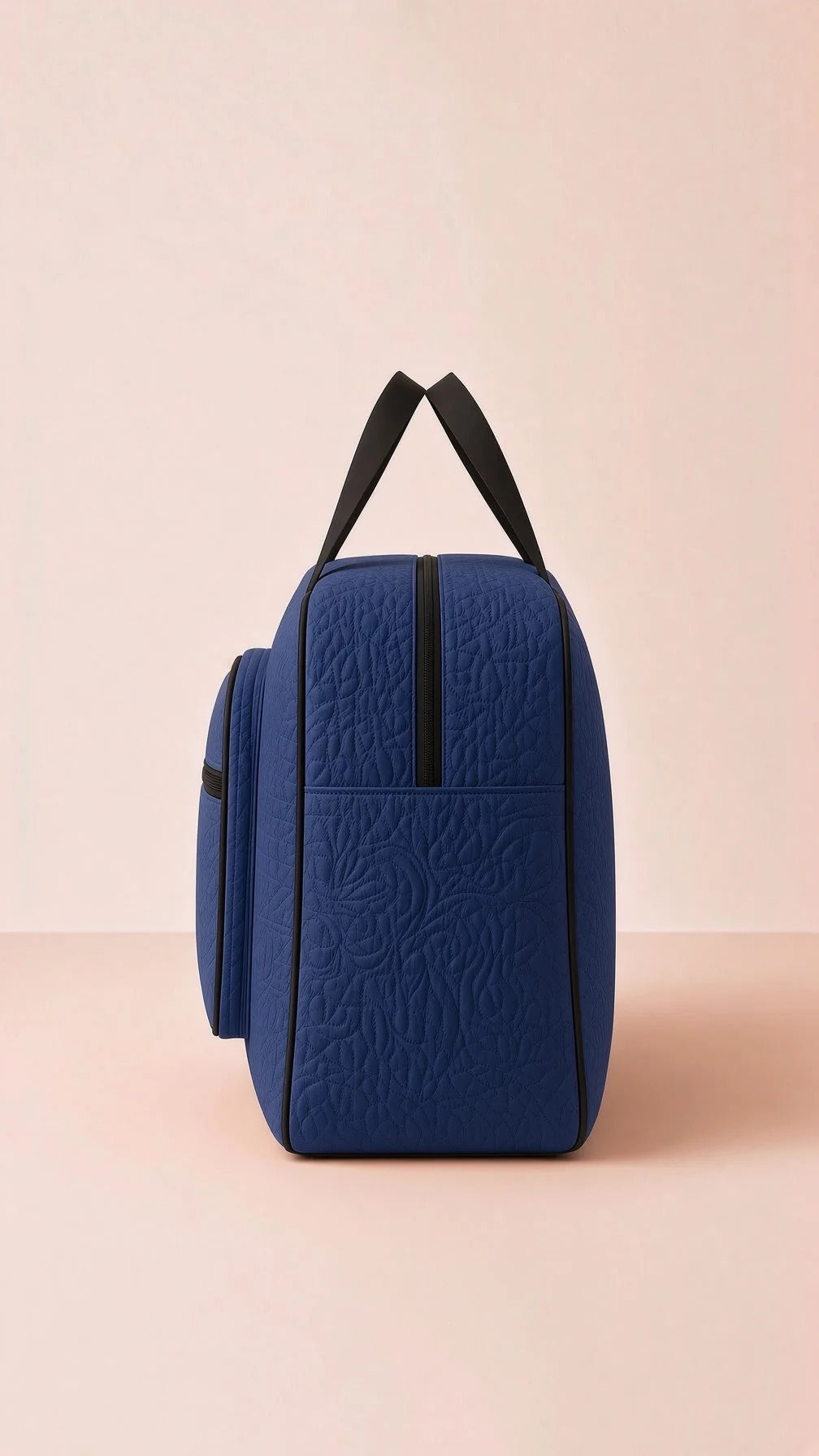 Signature Carry Ease Quilted Bag - Storage & Travelling Bag [Navy Blue]