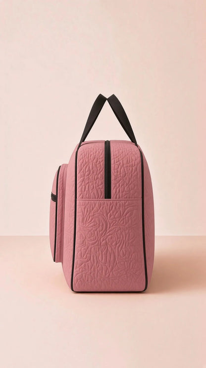 Signature Carry Ease Quilted Bag - Storage & Travelling Bag [Carrot]