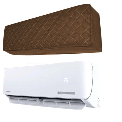 Quilted AC Cover - Copper Brown