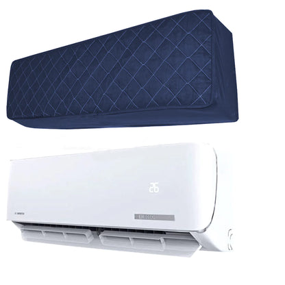 Quilted AC Cover - Blue