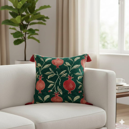 Designer Printed Cushion Covers – Pack of 5 – Elegant Floral & Artistic Designs CC 02