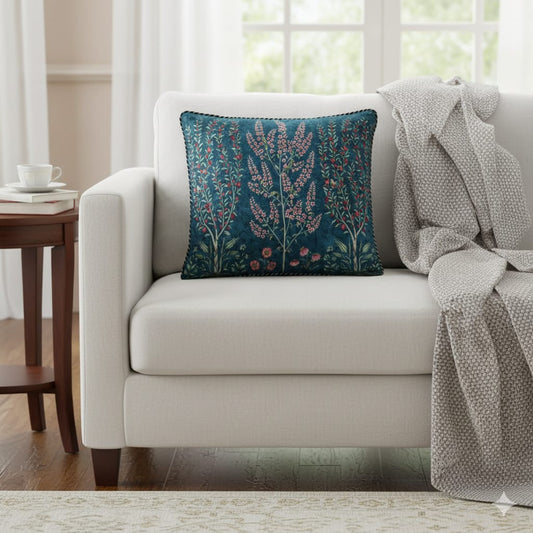 Designer Printed Cushion Covers – Pack of 5 – Elegant Floral & Artistic Designs CC 16