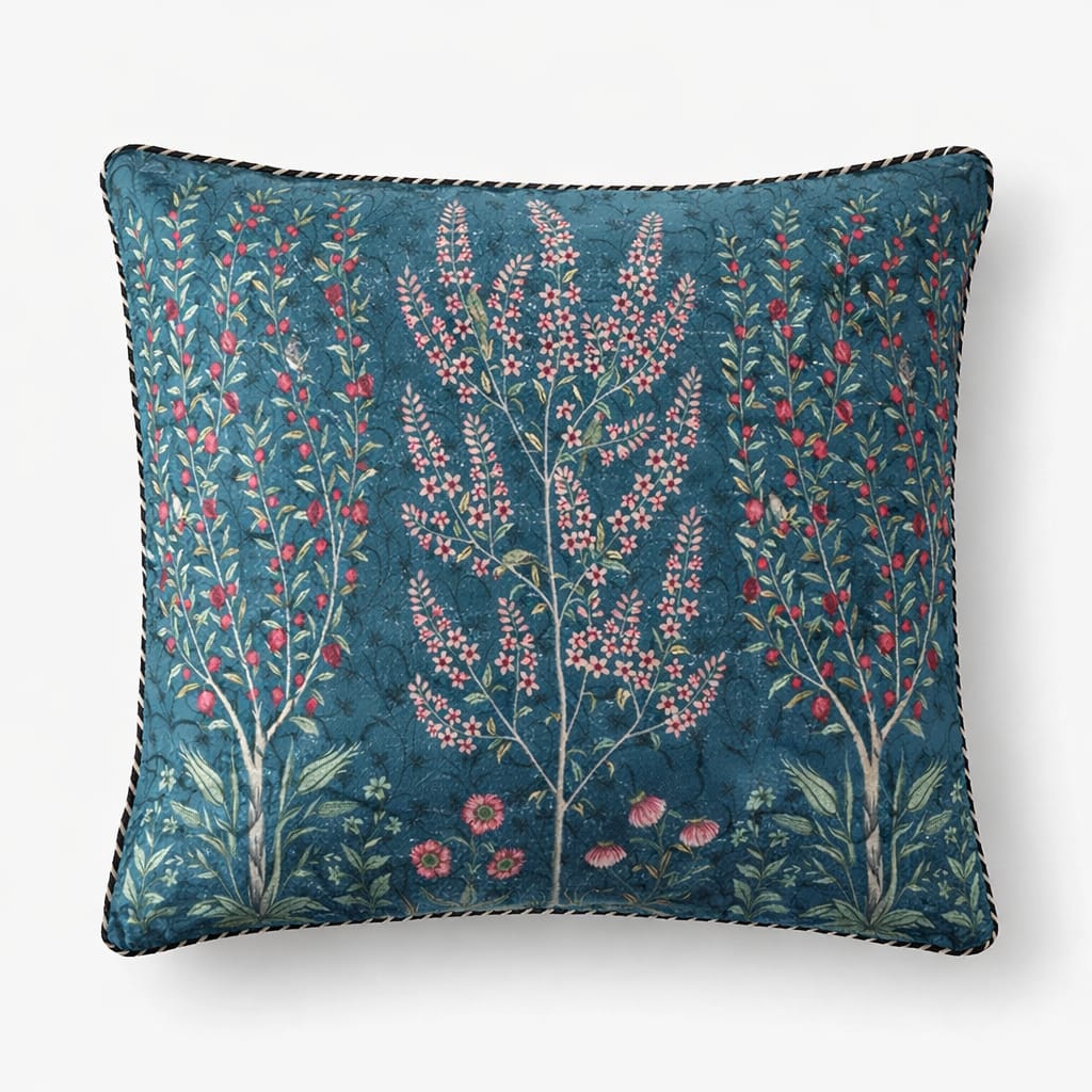 Designer Printed Cushion Covers – Pack of 5 – Elegant Floral & Artistic Designs CC 16