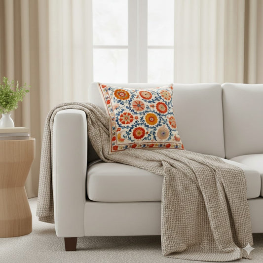 Designer Printed Cushion Covers – Pack of 5 – Elegant Floral & Artistic Designs CC 19