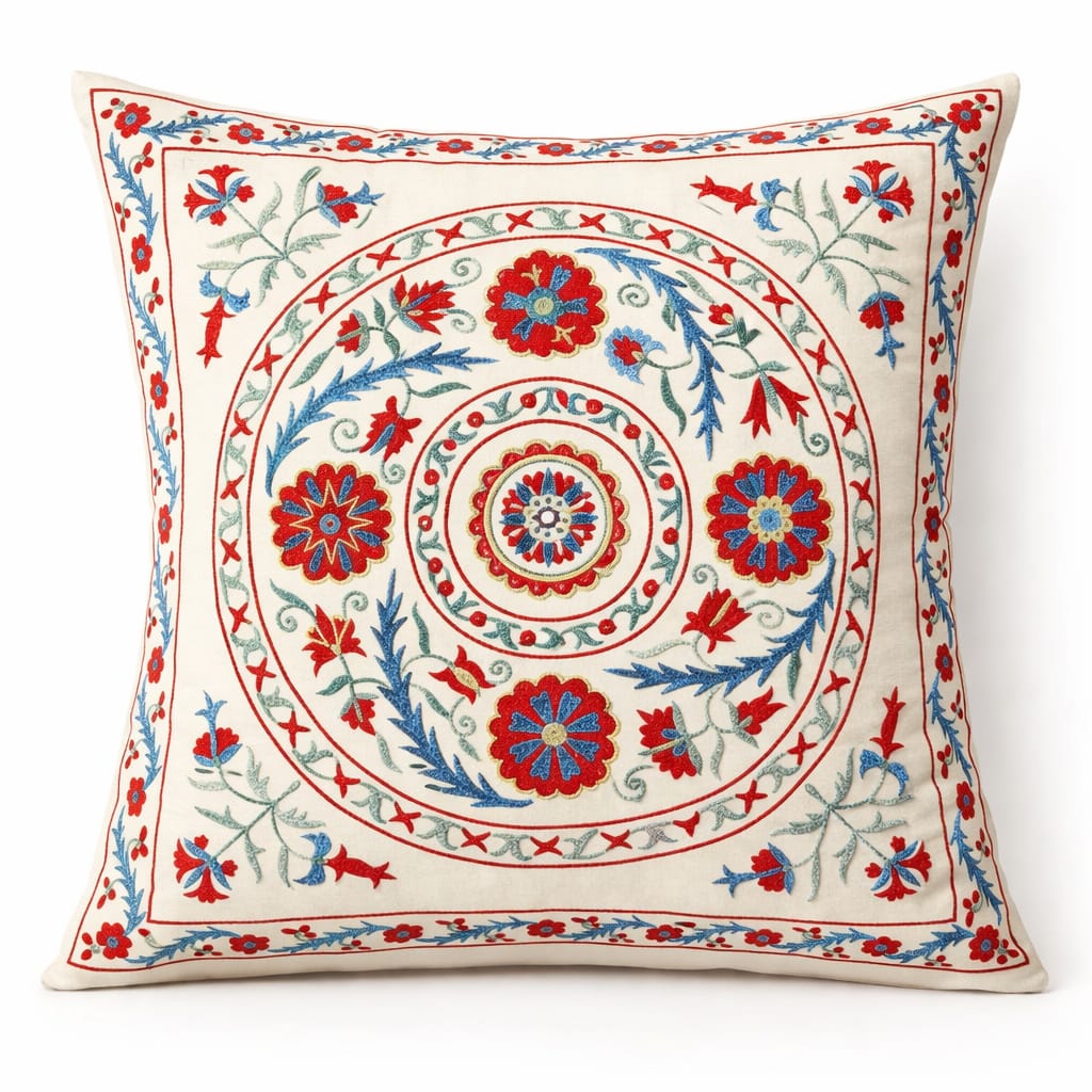 Designer Printed Cushion Covers – Pack of 5 – Elegant Floral & Artistic Designs CC 20