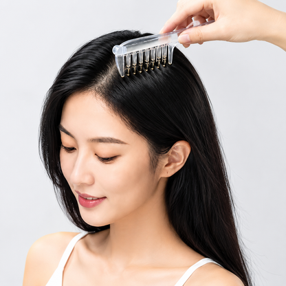 2 in 1 Scalp Massage & Hair Care Combo