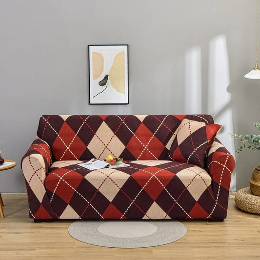 Printed Jersey Sofa Covers - Design-01