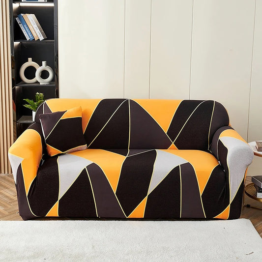 Printed Jersey Sofa Covers - Design-03