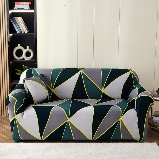 Printed Jersey Sofa Covers - Design-04