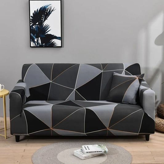 Printed Jersey Sofa Covers - Design-08