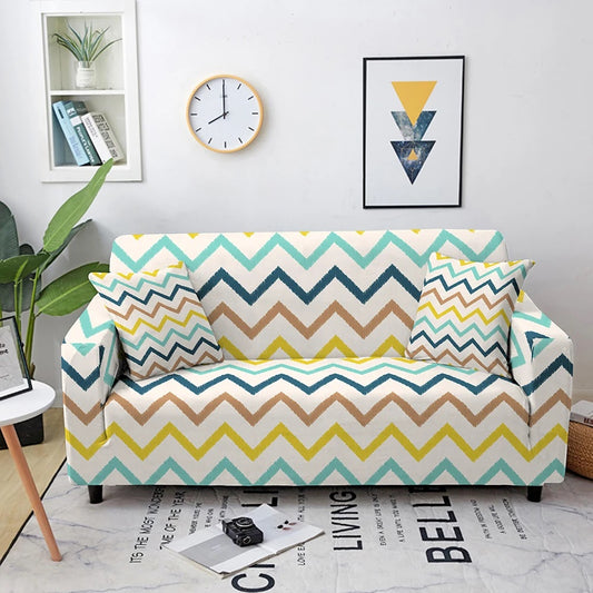 Printed Jersey Sofa Covers - Design-10