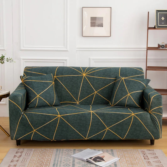 Printed Jersey Sofa Covers - Design-11
