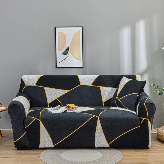 Printed Jersey Sofa Covers - Design-12