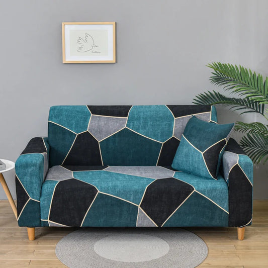 Printed Jersey Sofa Covers - Design-14
