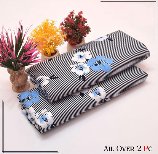 POLO COTTON PRINTED 2PC [ SALE OFFER ] PC-37
