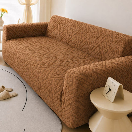 Royal Bloom Style Sofa Cover Coper