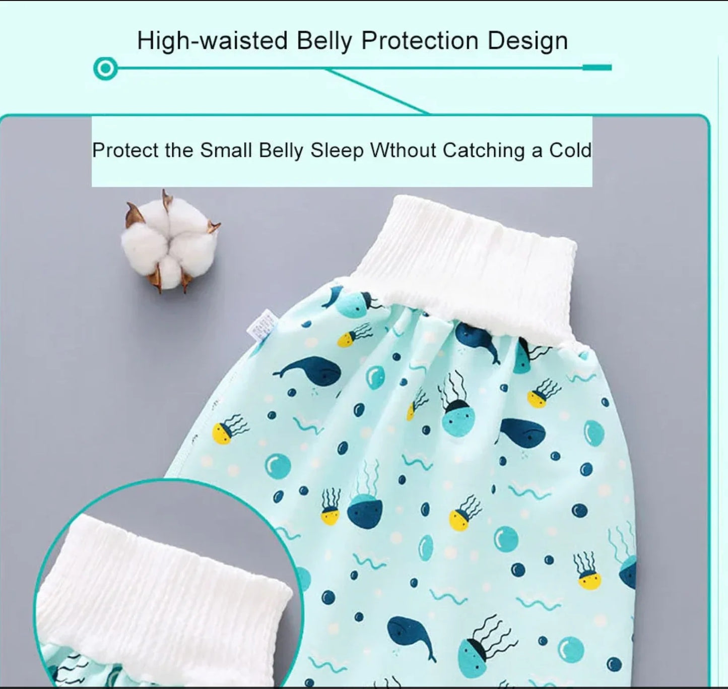 WATERPROOF BABY DIAPER SKIRT