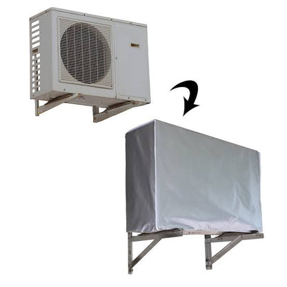 Quilted AC Cover - Brown