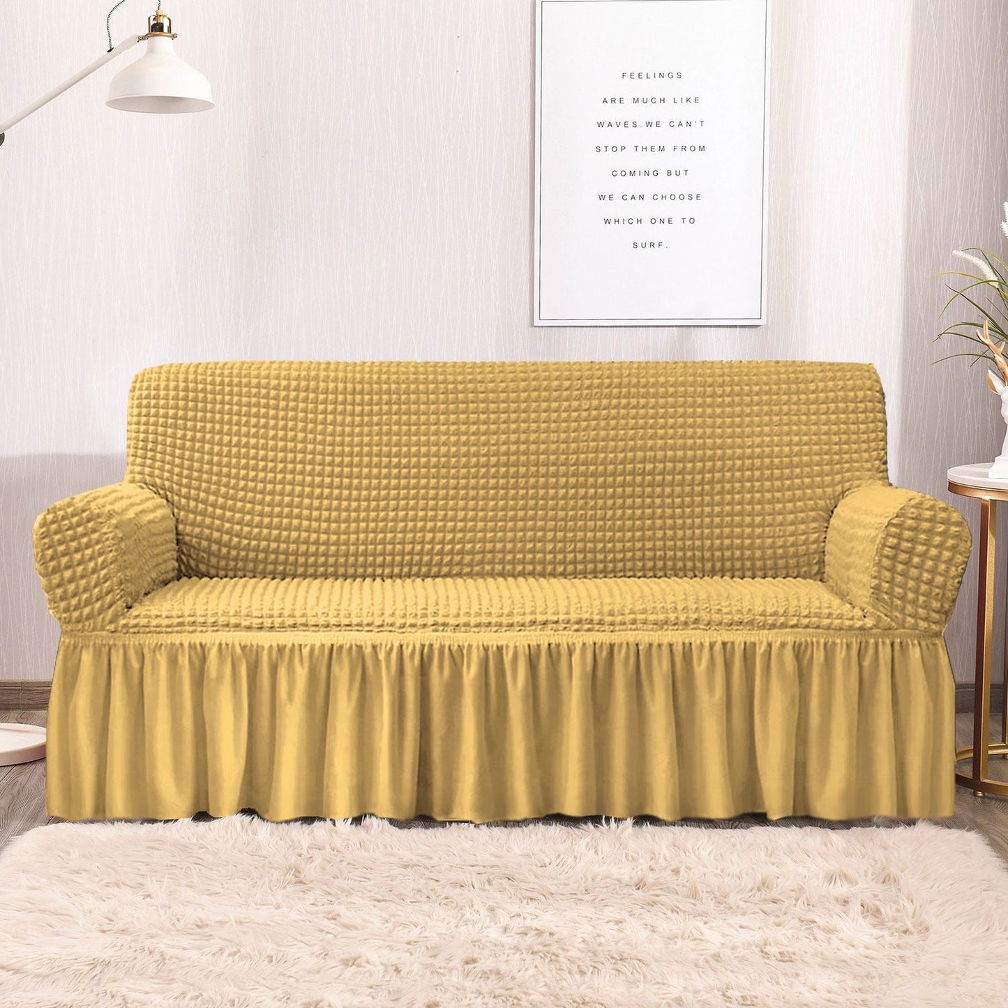 Persian Bubble Fabric Sofa Cover - All Sizes & Colors Available