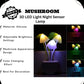 3D Mushroom LED Night Light Sensor Lamp