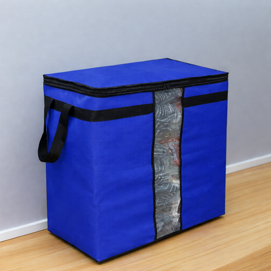 Multipurpose Storage Bag In Blue Color 110 GSM