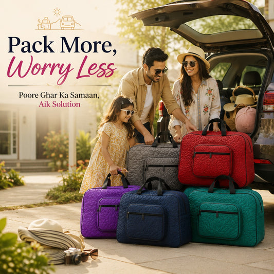 Carry Ease Quilted Bag - Storage & Travelling Bag