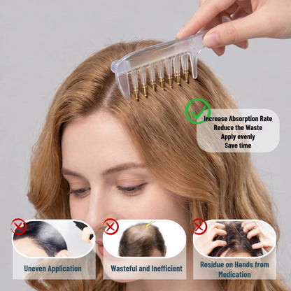 2 in 1 Scalp Massage & Hair Care Combo