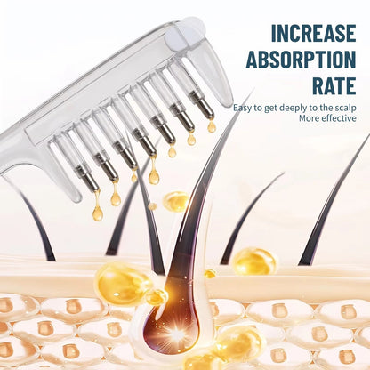2 in 1 Scalp Massage & Hair Care Combo