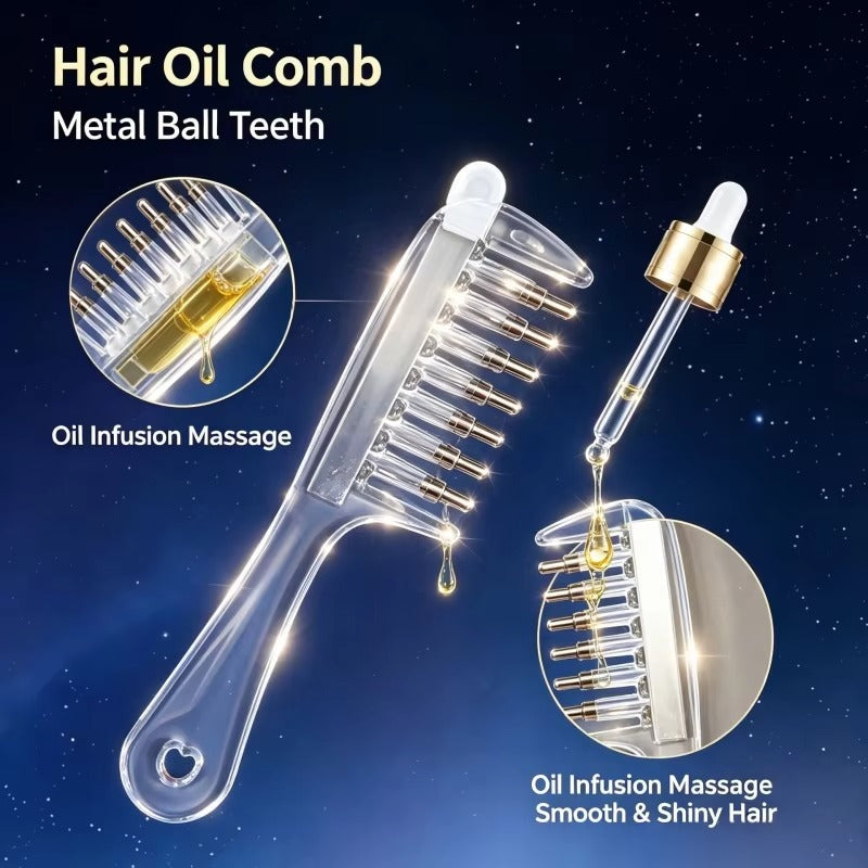 2 in 1 Scalp Massage & Hair Care Combo