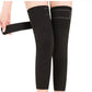 Knee Warmer - Woolen Blend Thermal Leg Warmers - Unisex Elastic Knee Pads For Men & Women